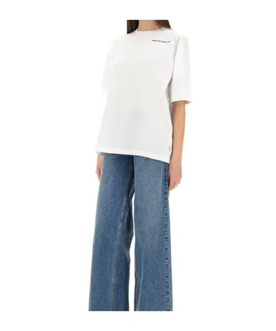 Aspesi Heart Sing T Shirt In White