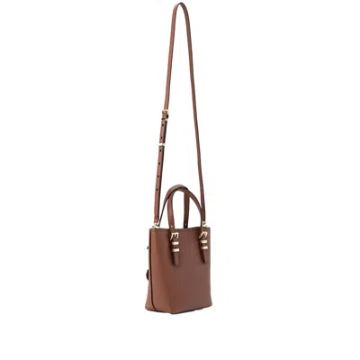 Michael Kors Mini Quinn Tote Bag In Brown