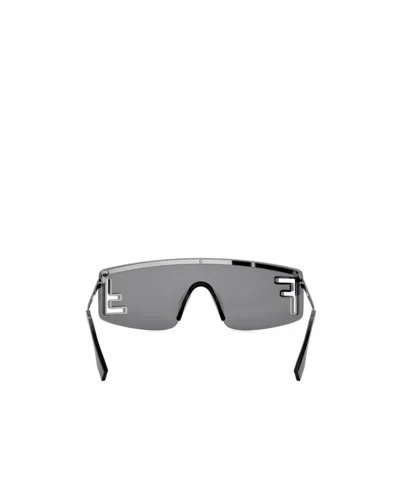 Fendi Sport Rectangular Sunglasses In Gray