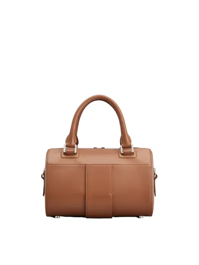 Roger Vivier Women's Belle Vivier Bowling Bag In Brown