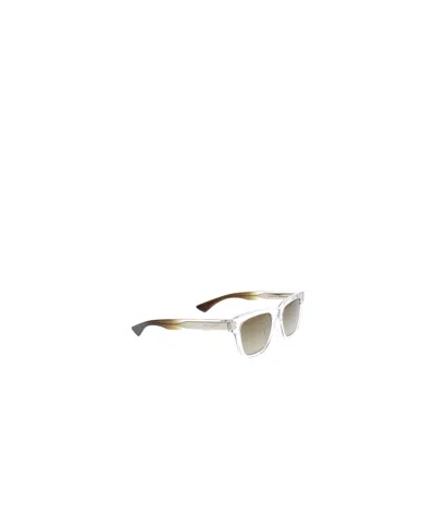 Saint Laurent Full Frame Sunglasses In Nude