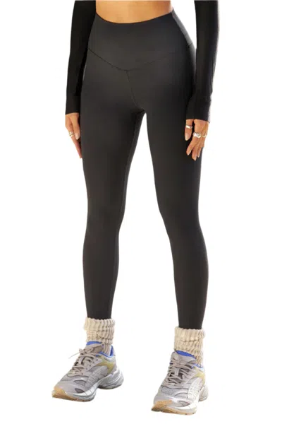 Joah Brown Second Skin Legging In Black