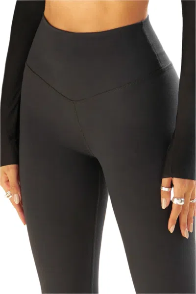 Joah Brown Second Skin Legging In Black