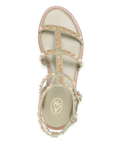 Ash Flat Shoes Green In Green