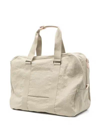 Agnès B. Canvas Tote Bag In Neutrals
