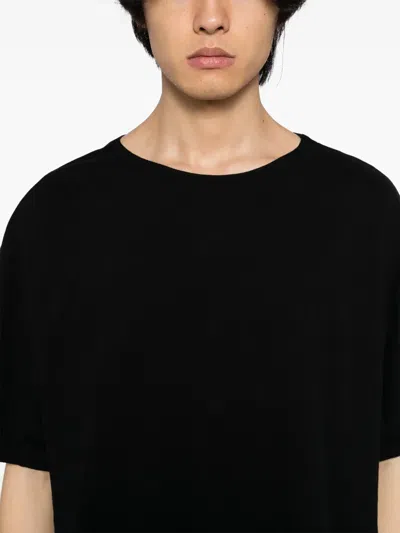 Forme D'expression Cotton T-shirt In Black