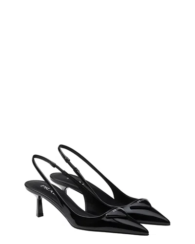 Prada Woman Black Pumps In Black
