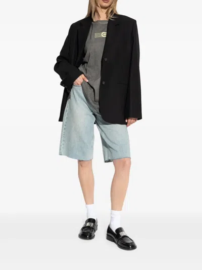 Gestuz Gzsilmo T-shirt In Grey