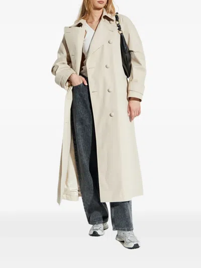 Samsoe & Samsoe Logo-patch Jeans In Grey