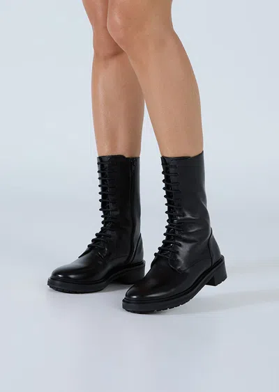 Tony Bianco Hammer Black Como In Black Como