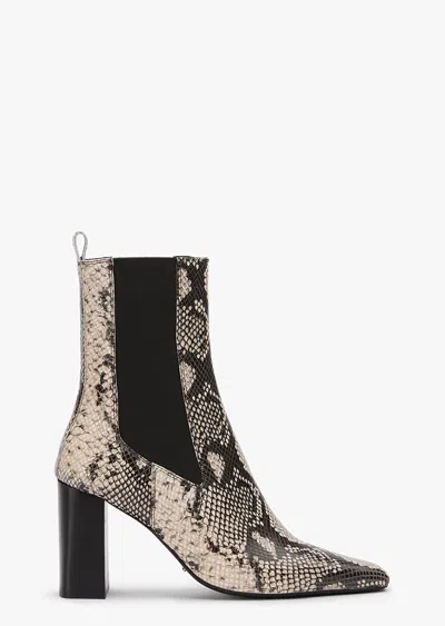 Tony Bianco Ivana Ecru Snake In Ecru Snake