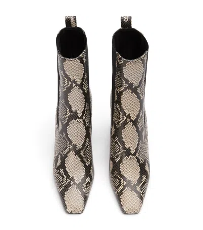 Tony Bianco Ivana Ecru Snake In Ecru Snake