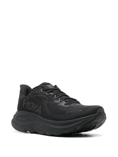 Hoka One One Rincon 4 1155130-bblc Sneaker Mens Black Lace Up Road Running Shoes In Black