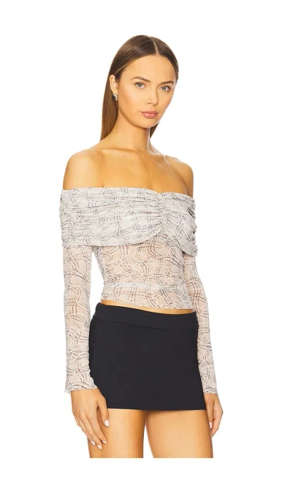 Afrm Lilith Top In Neutral