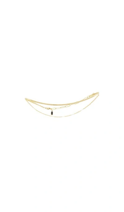 Jenny Bird Surfside Anklet In Gold