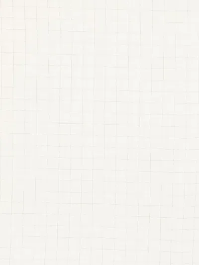 Totême Checked Scarf In White