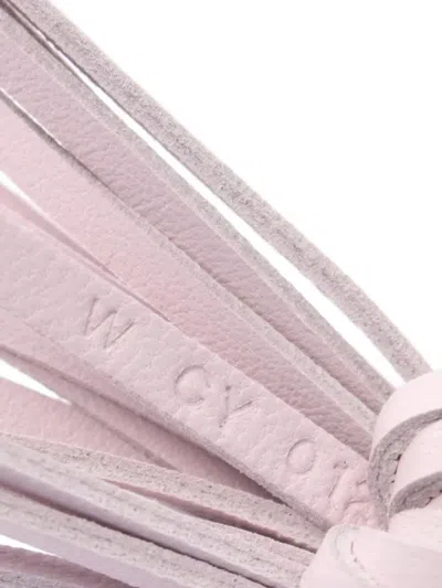 Pre-owned Hermes 2024 Poulpe Keyring In Pink