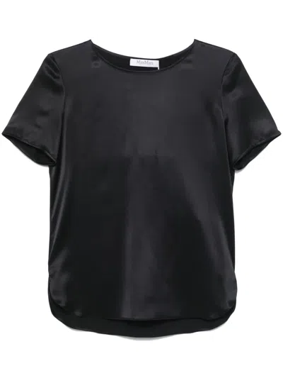 Max Mara Dida Blouse In Black