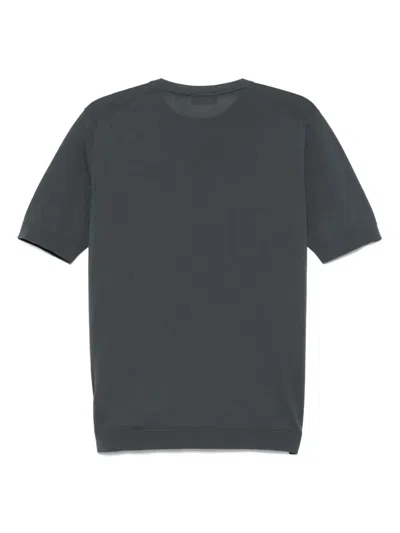 Dell'oglio Knitted T-shirt In Grey