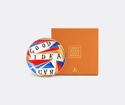 L'objet X Ruan Hoffmann Good Bad Idea Vide Poche Plate In Multicolor