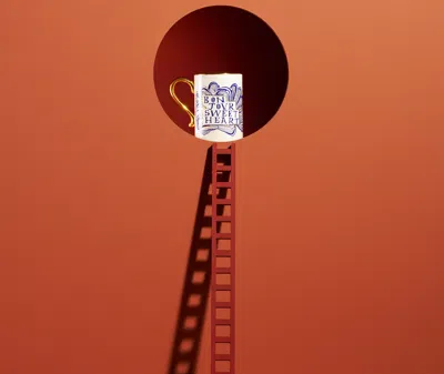 L'objet X Ruan Hoffmann Sweetheart Mug (40 Cl) In Multicolor