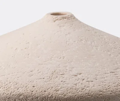 Gardeco Medium Seixo Disco Vase In White