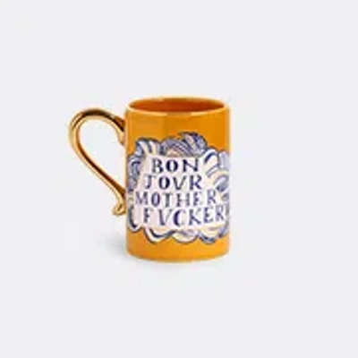 L'objet Ruan Hoffmann Bonjour Mug In Gold