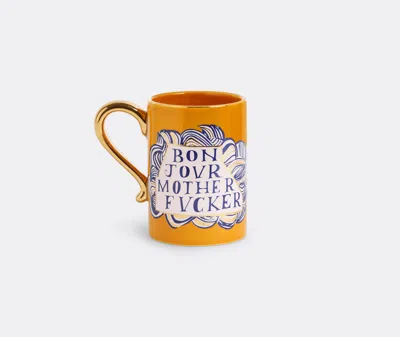 L'objet Ruan Hoffmann Bonjour Mug In Gold