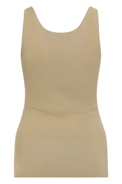 Totême Toteme Tank Top In Sand