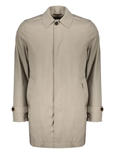 Moorer Button-up Jacket In Neutrals