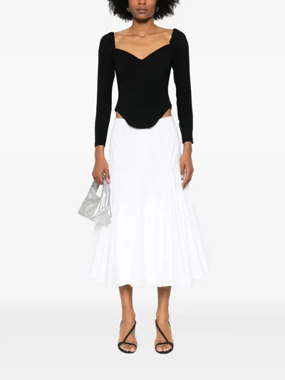 Moos Studio Off-shoulder Top In Black