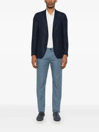 Jacob Cohen Scott Trousers In Blue