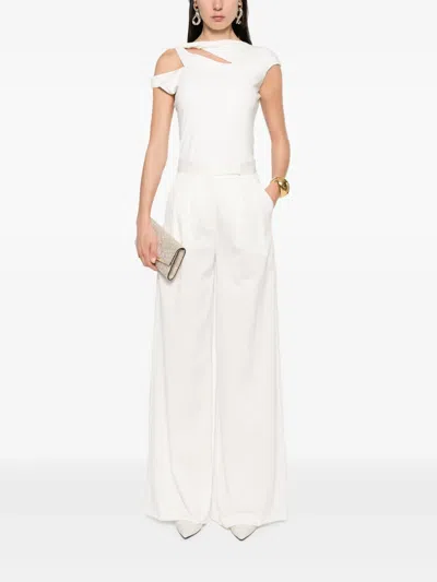 Moos Studio Asymmetric Top In White