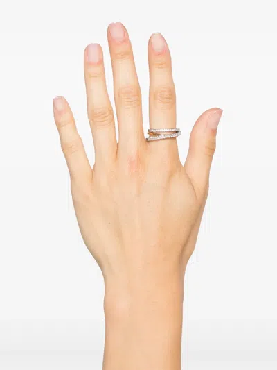 Swarovski Hyperbola Ring In Silver