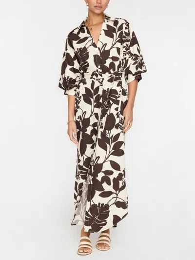 Brochu Walker The Kate Printed Maxi Dress In Java Combo