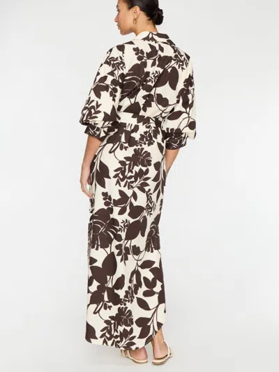 Brochu Walker The Kate Printed Maxi Dress In Java Combo