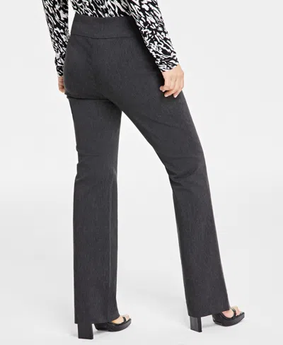 Inc International Concepts Petite Mid-rise Bootcut Pants, Petite & Petite Short, Created For Macy's In Black