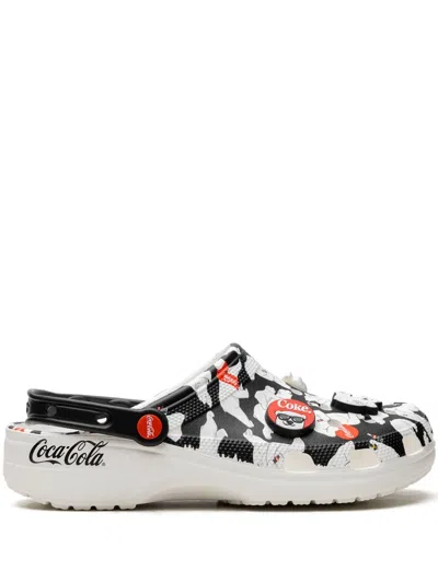 Crocs X Coca Cola Classic Clog Slippers In White