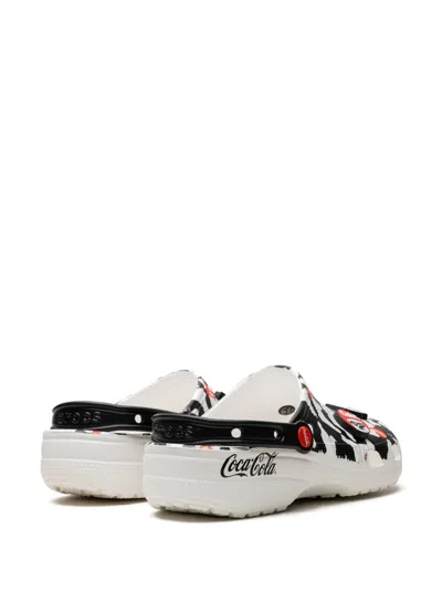 Crocs X Coca Cola Classic Clog Slippers In White