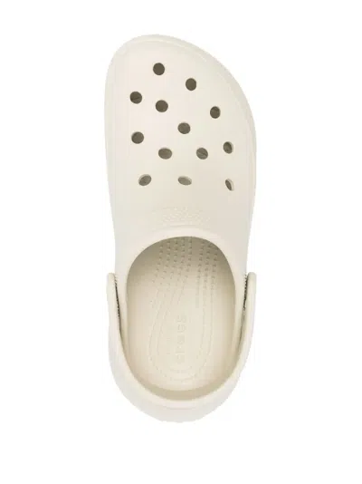 Crocs Ankle-strap Sliders In Neutral