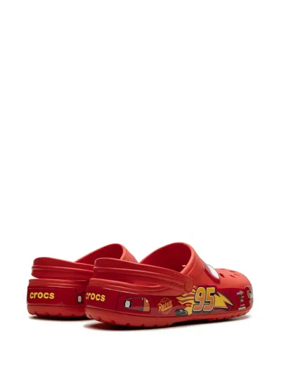 Crocs Classic "lightning Mcqueen" Clogs In Red