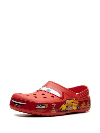 Crocs Classic "lightning Mcqueen" Clogs In Red