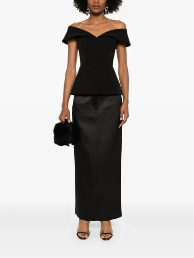 Moos Studio Sleeveless Top In Black