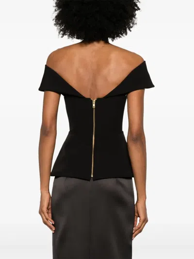 Moos Studio Sleeveless Top In Black