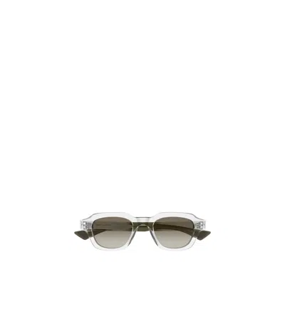 Saint Laurent Men's Sl 790f Recycled Acetate Rectangle Sunglasses In White