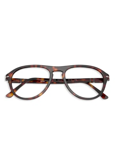 Persol Pilot-frame Glasses In 褐色