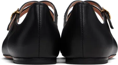 Bally Baunty Ballerina Shoes In U901 - Black