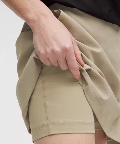 Lululemon Stretch Twill Front Pleat Golf Skirt
