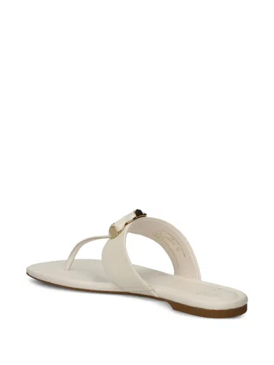 Kate Spade Flower Thong Sandals In Nude