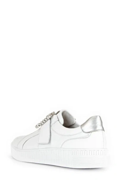 Gabor 43.338 Platform Sneaker In White